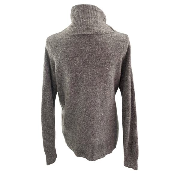 Madewell Convertible Cowl Neck To Crew Neck Lambs Wool Cashmere Blend Sweater S - Picture 9 of 11